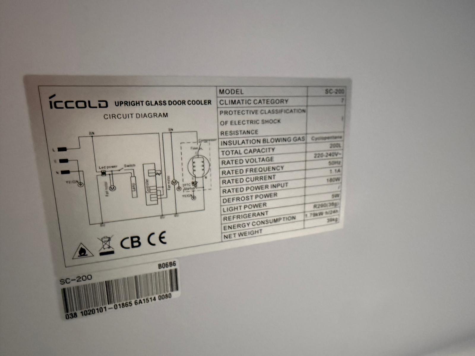Expositor SC-200 ICCOLD - Imagen 6