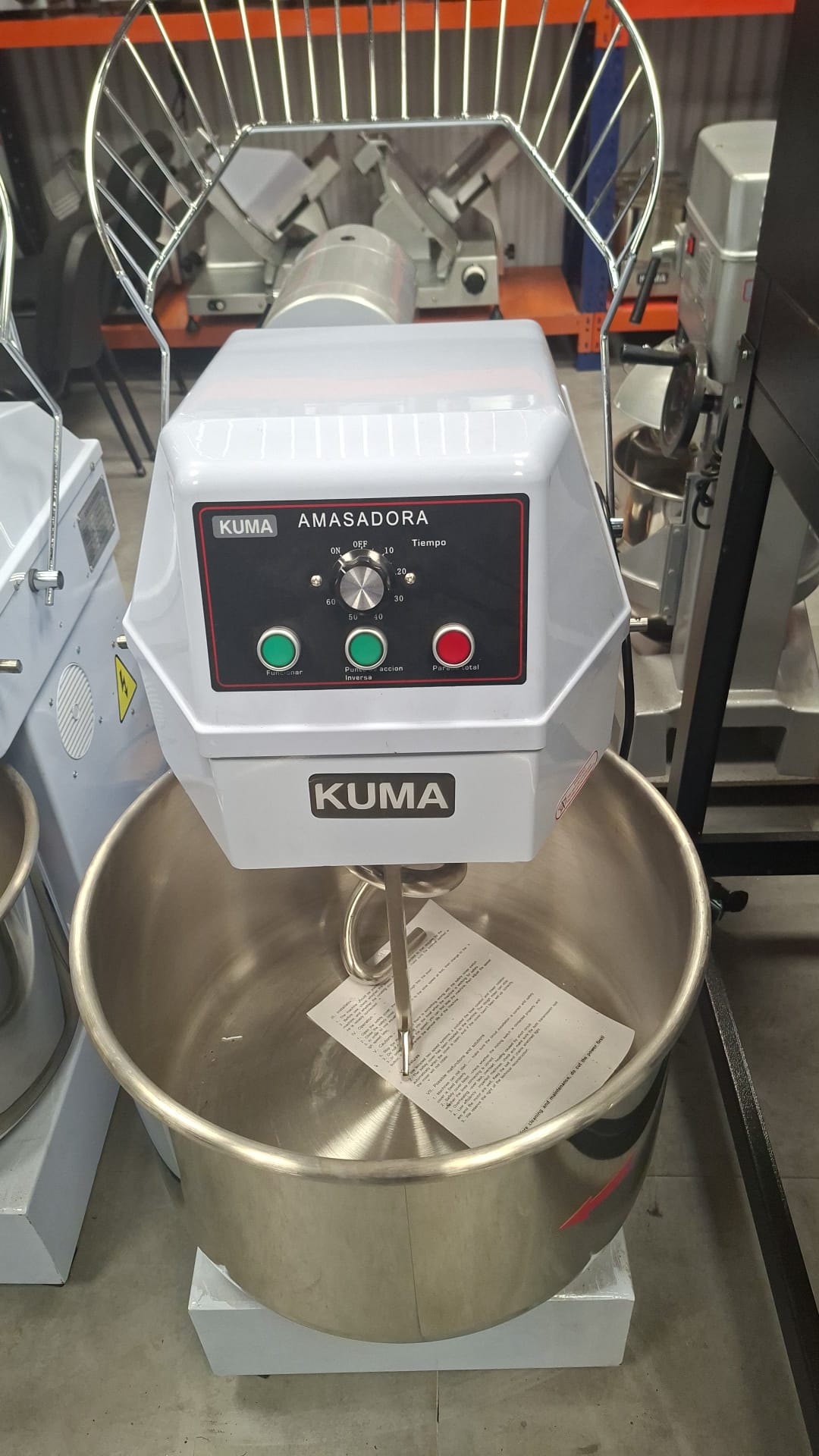 Amasadora 60 Litros 2 Velocidades - Imagen 6