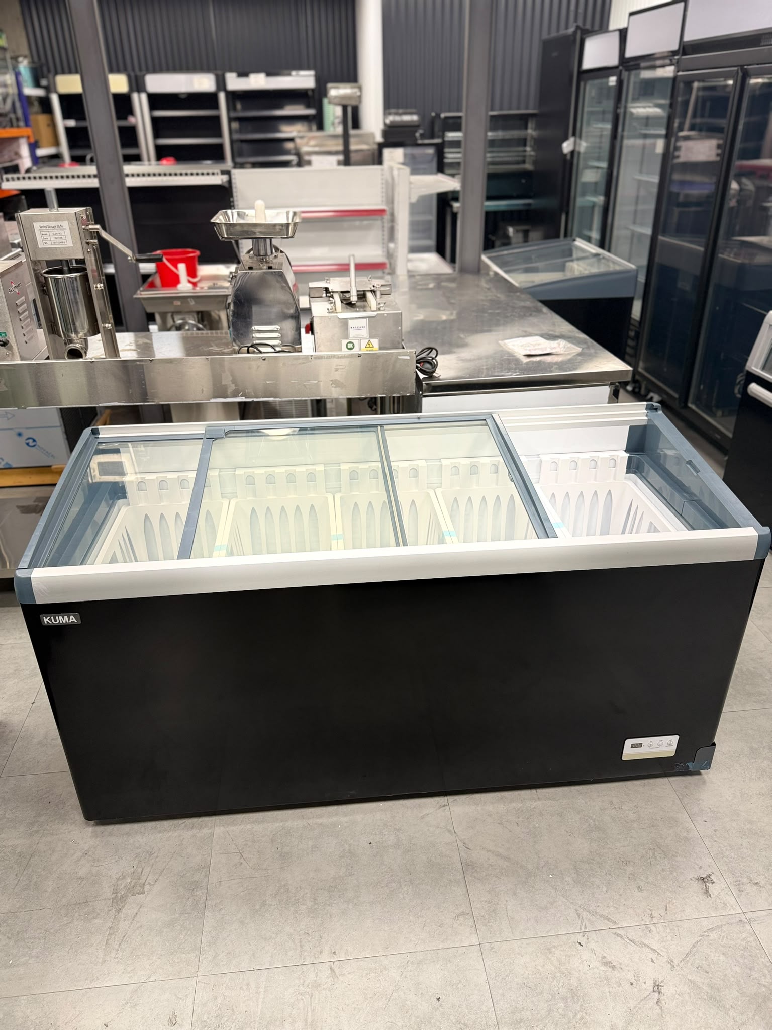 Freezer Horizontal Tapa de Vidrio 516 Litros KUMA