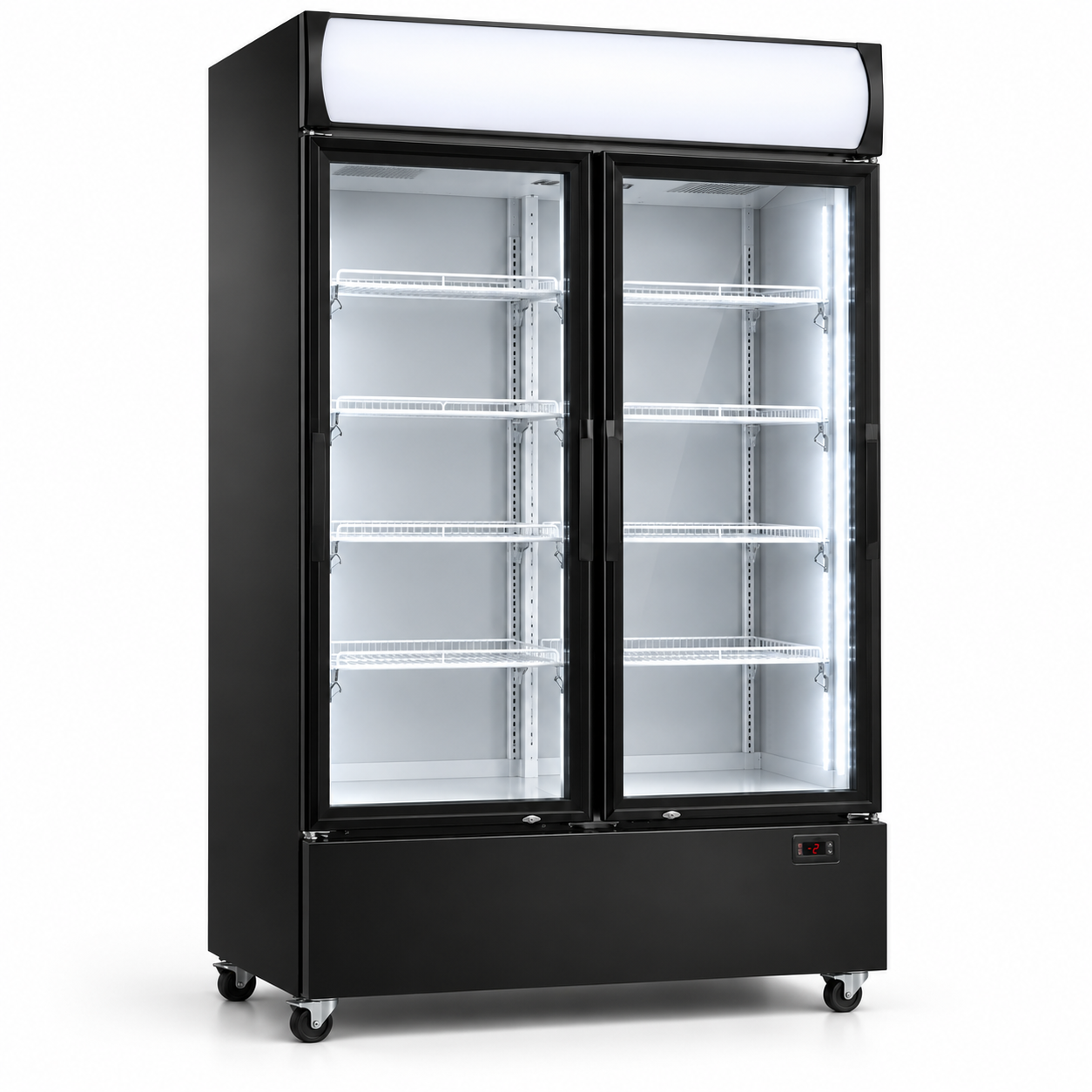 Expositor 2 puertas Corredizas FC-LS112ASA- ICCOLD