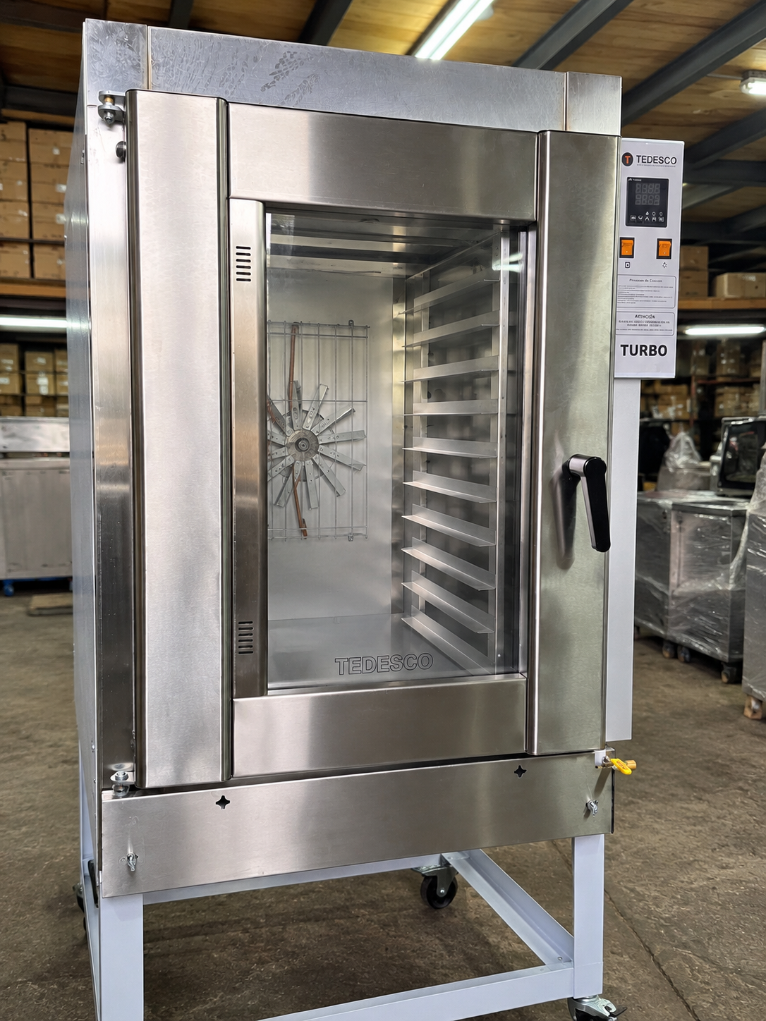 Horno 10 Bandejas Gas 58*68 TEDESCO
